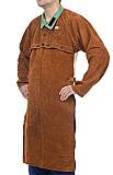 Svářečské rukávy WELDAS Lava Brown, vel.3XL