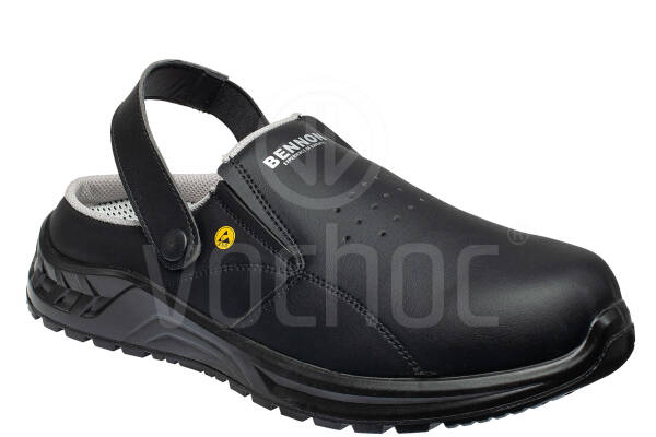 Nazouvák Bennon BLACK SLIPPER OB ESD, černý