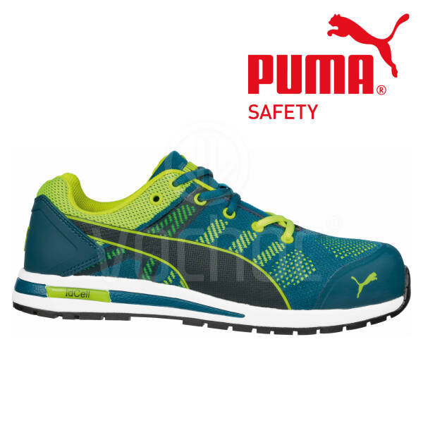 Bezpečnostní polobotka PUMA Elevate Knit Green Low S1P ESD