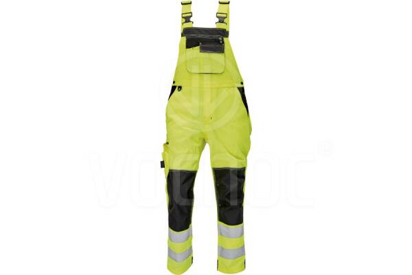 Reflexní laclové kalhoty KNOXFIELD HI-VIS, žluté