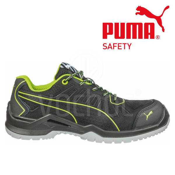 Bezpečnostní polobotka PUMA Fuse TC Green Low S1P ESD