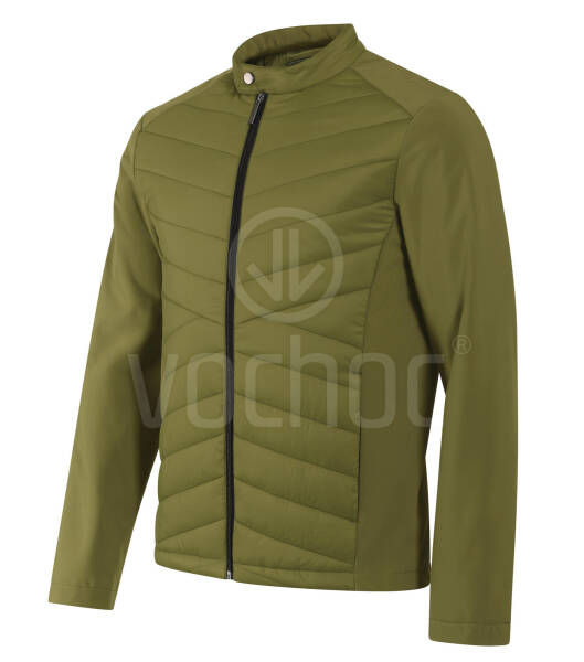 Pánská hybridní bunda CROSS 555, avocado green