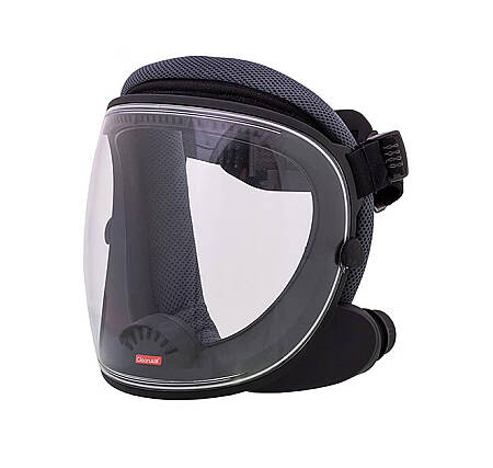 Ochranný štít CleanAIR Unimask PC zorník, šedý