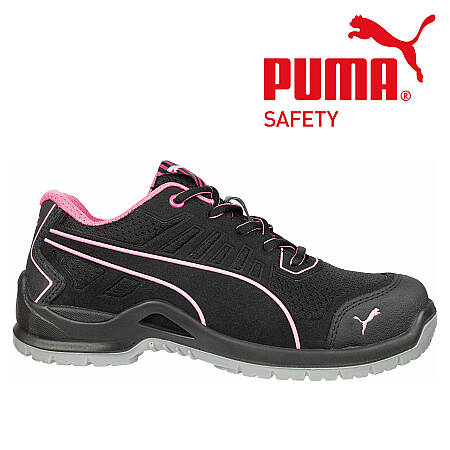 Dámská bezpečnostní polobotka PUMA Fuse TC Pink WNS Low S1P ESD