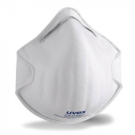 Respirátor Uvex Silv-Air 2100 FFP1, bílý