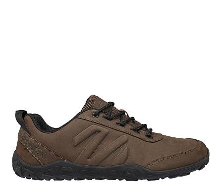 Lehká kožená treková obuv BNN BOSKY BAREFOOT, černá/hnědá