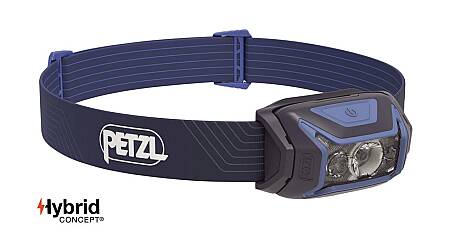 Čelová svítilna Petzl ACTIK 2022, modrá