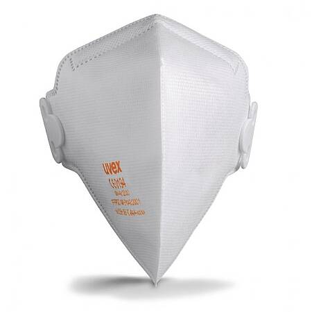 Respirátor Uvex Silv-Air 3200 FFP2 bez ventilku, bílý