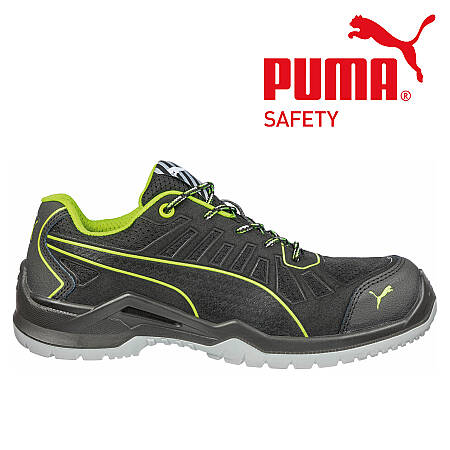 Bezpečnostní polobotka PUMA Fuse TC Green Low S1P ESD